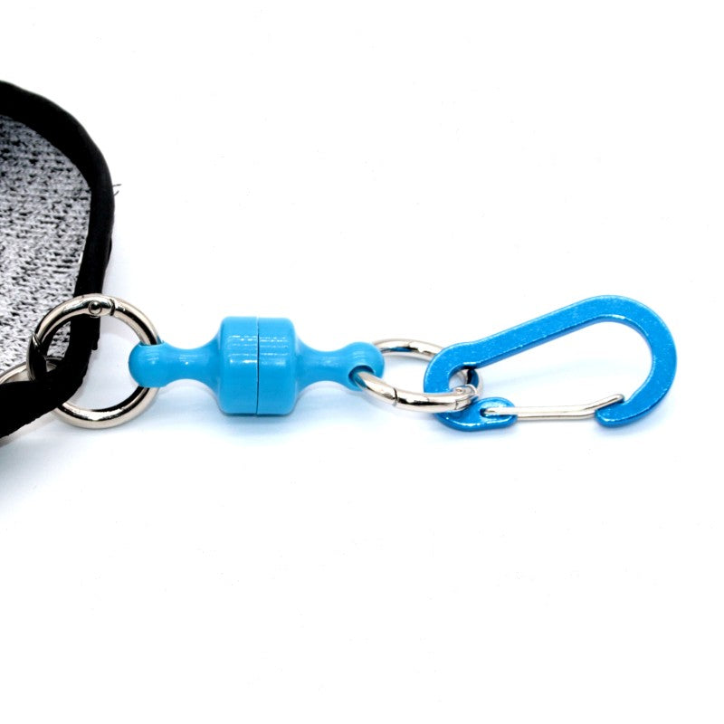 Wels Landehandschuh mit Magnet Clip