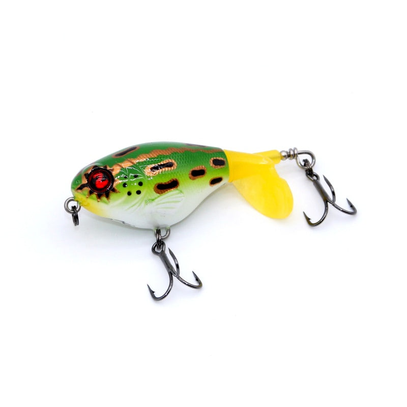 Esca Topwater River2Sea Whopper Plopper 75, Colore Bone, 3 Pollici, 9/16 Oz, Per Bass - Foto 1